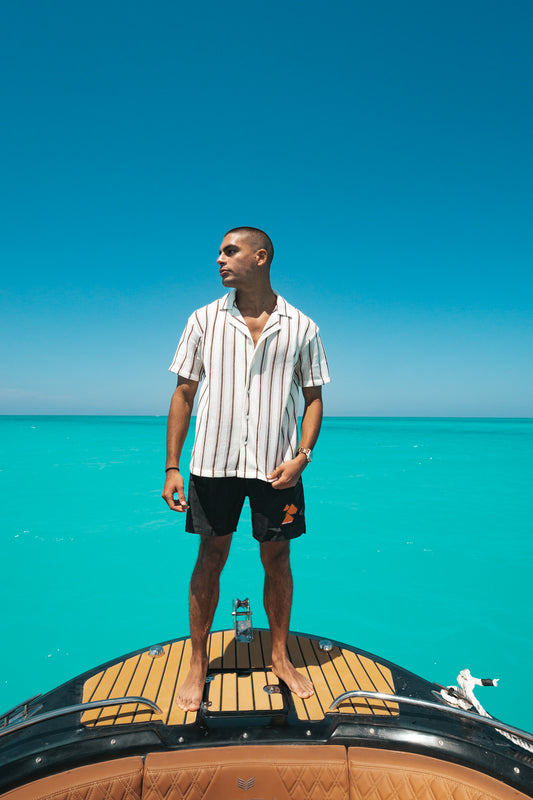 CREAM X WALNUT AIR SHIRT