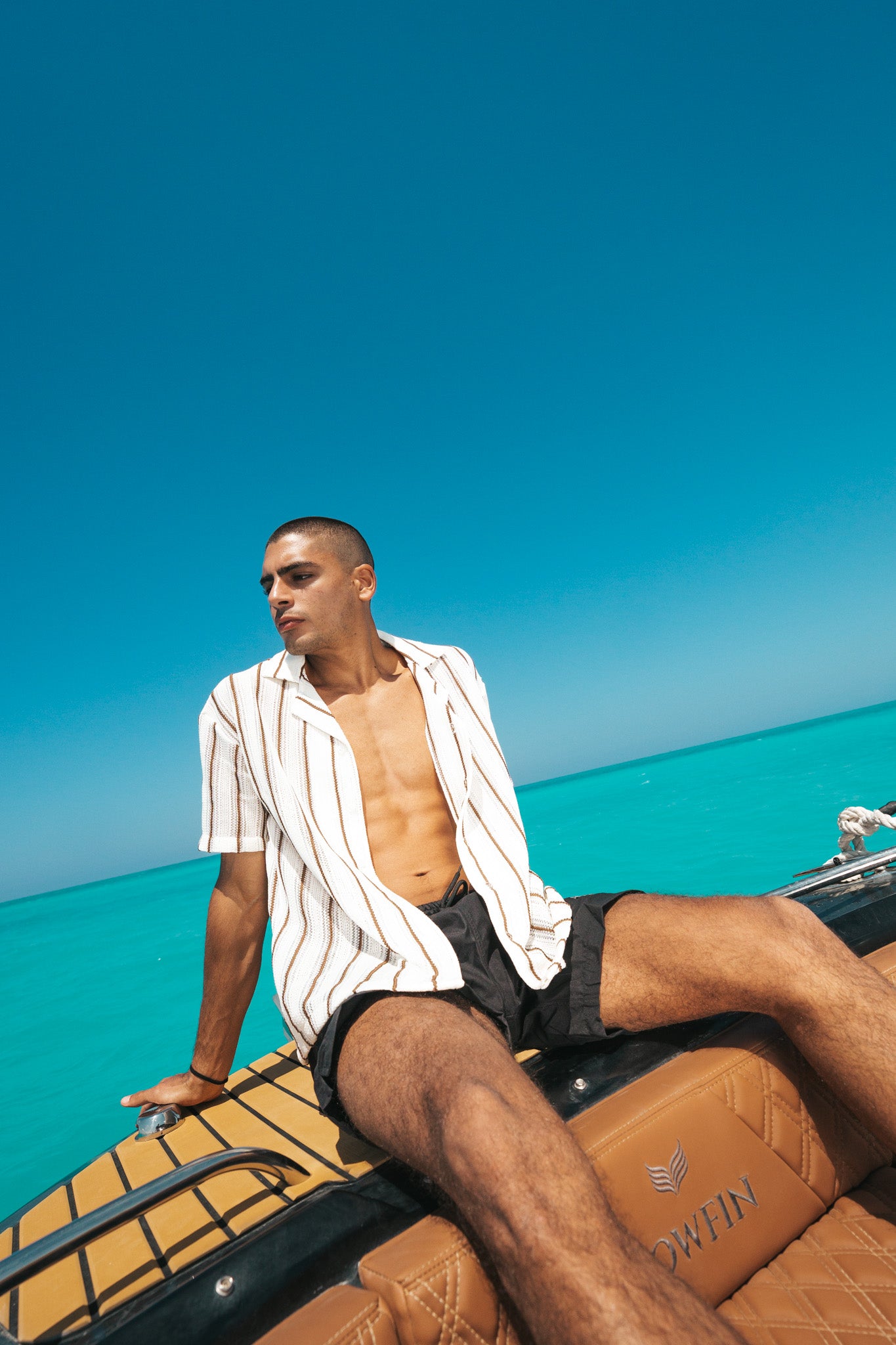CREAM X WALNUT AIR SHIRT