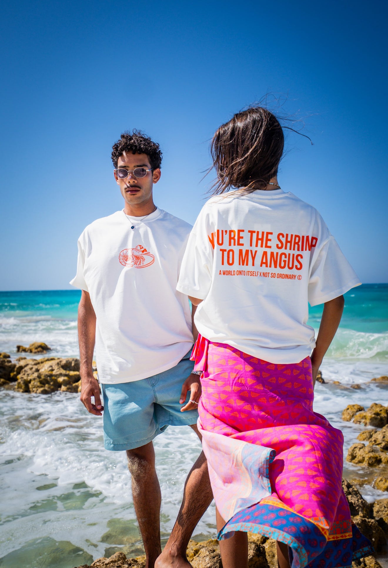 WHITE SHRIMP OP T-SHIRT