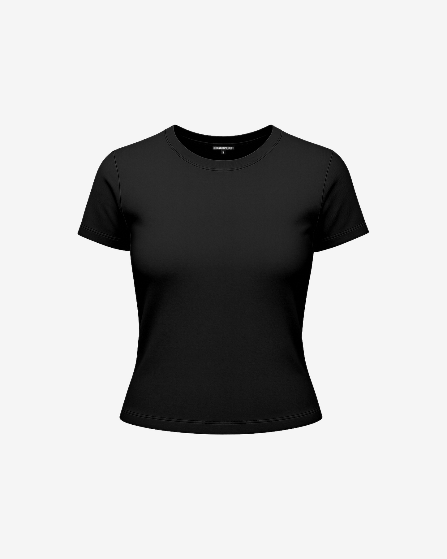 BLACK BABY TEE