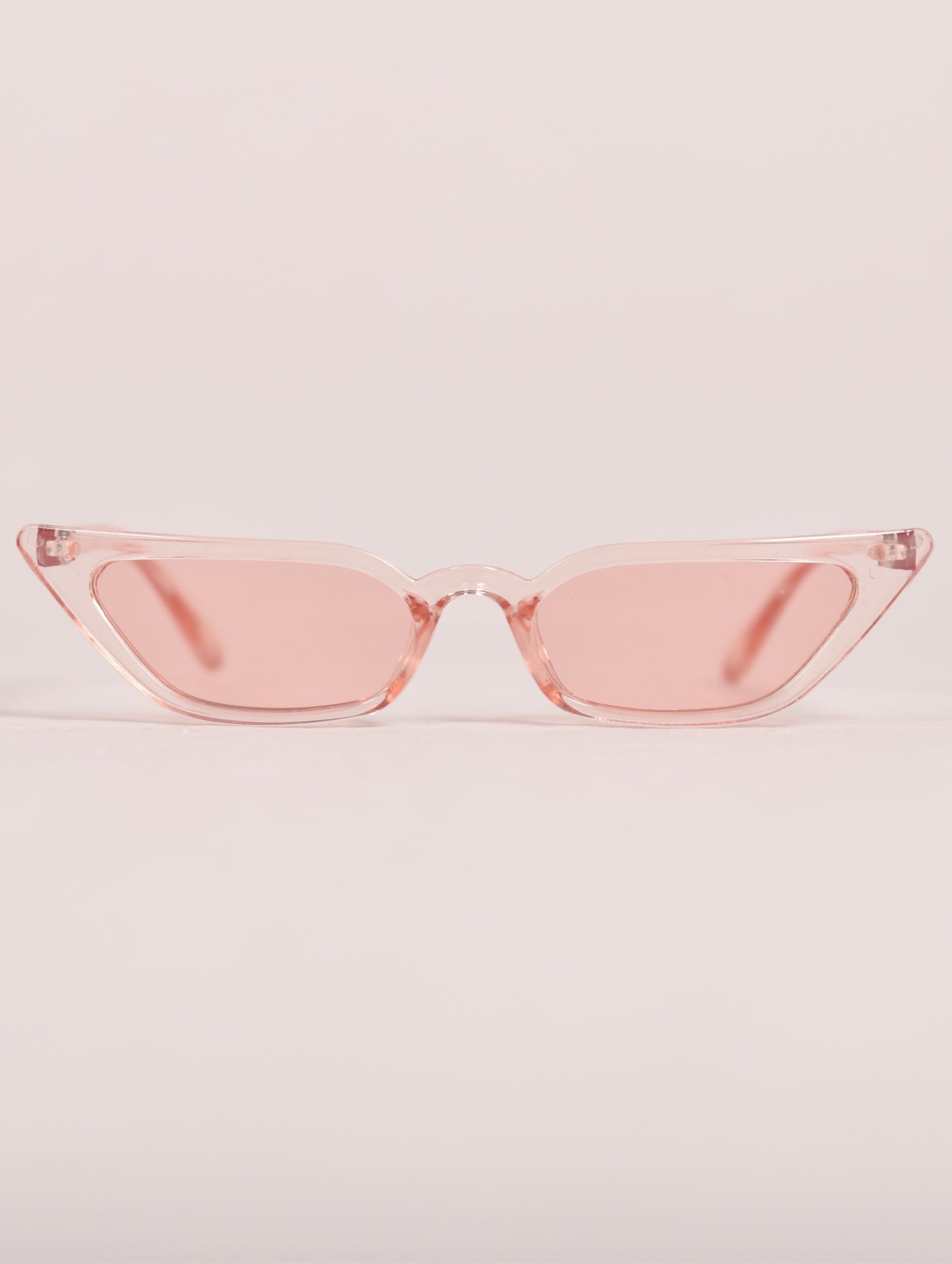 Peach Cat Eye Sunglasses