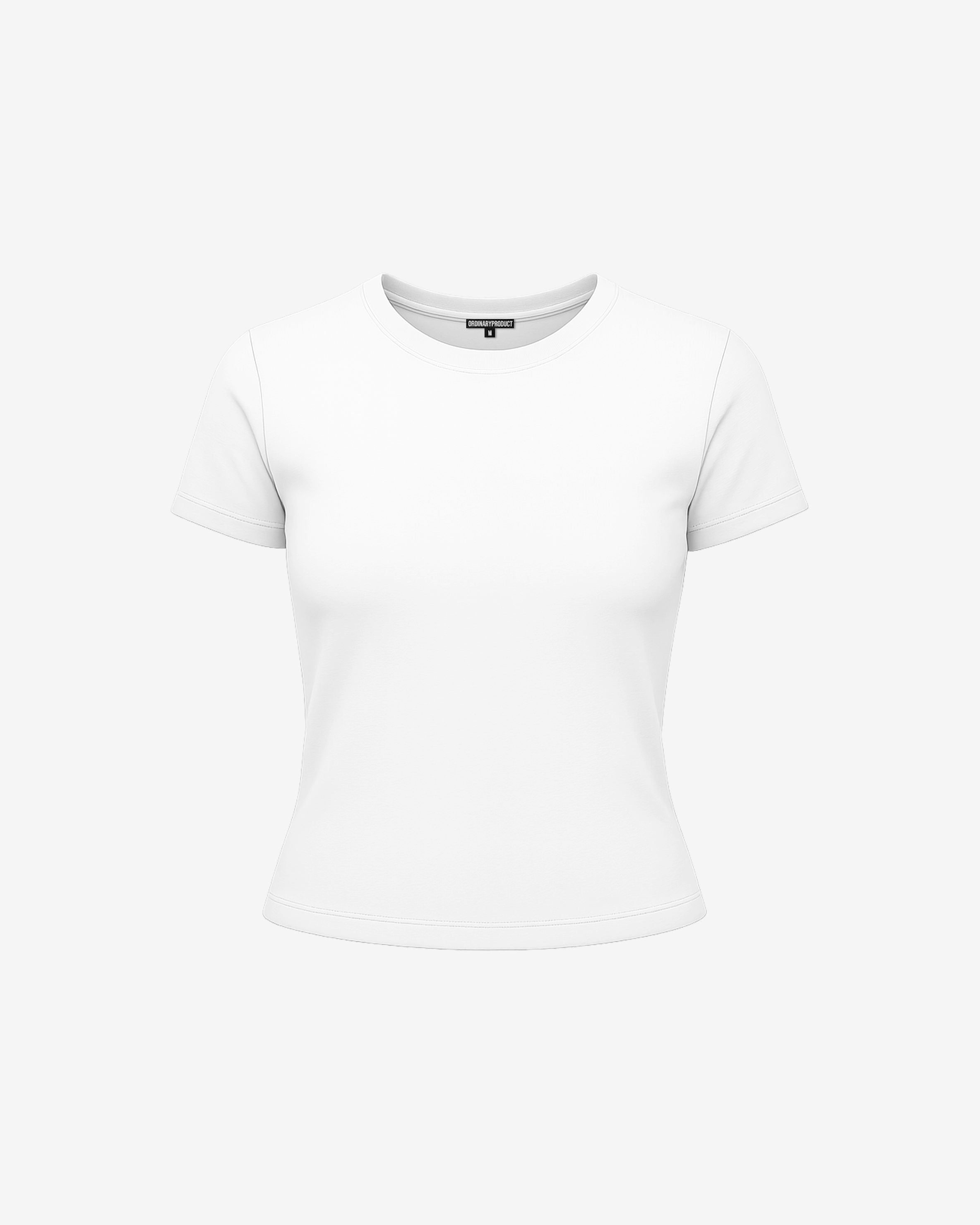 WHITE BABY TEE