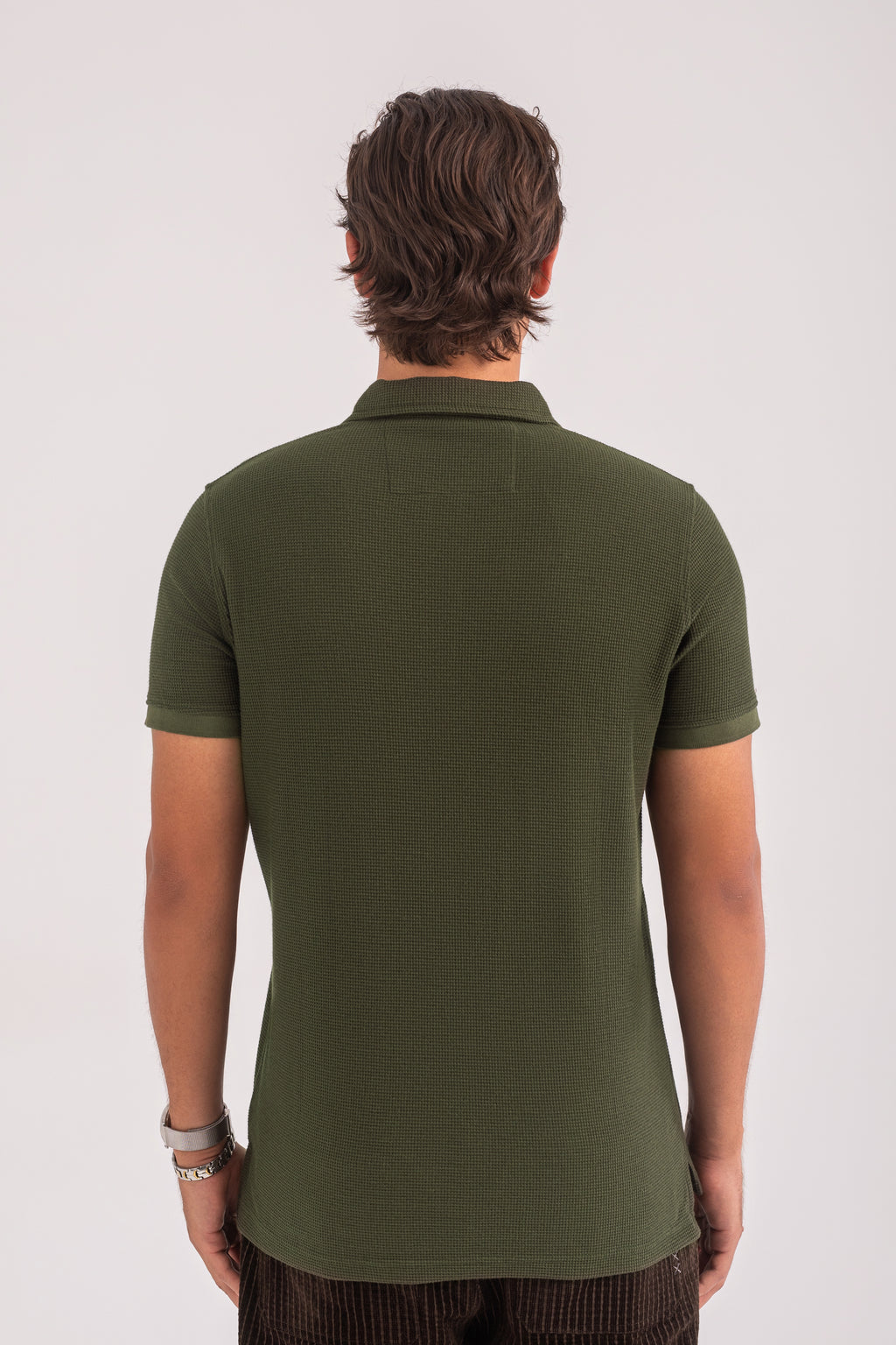 OLIVE CASUAL COLLAR