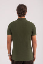OLIVE CASUAL COLLAR