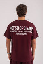 BURGUNDY T-SHIRT NSO