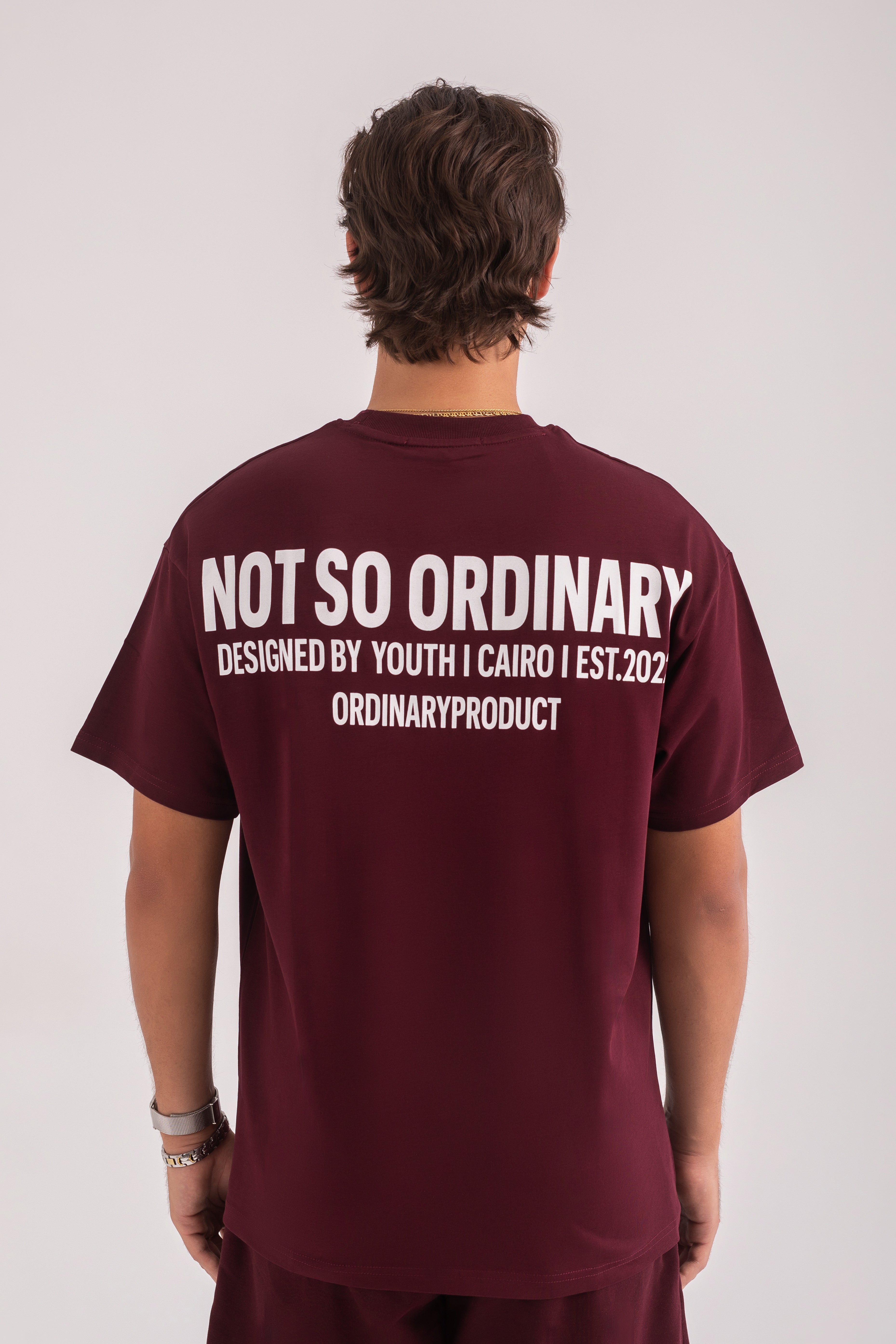 BURGUNDY T-SHIRT NSO