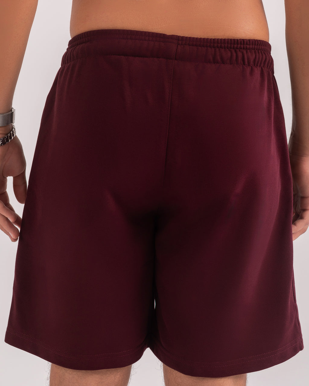 BURGUNDY SHORTS