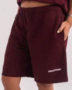 BURGUNDY SHORTS