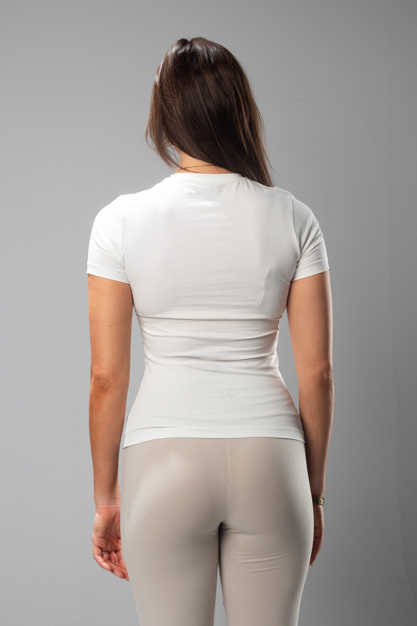WHITE BABY TEE