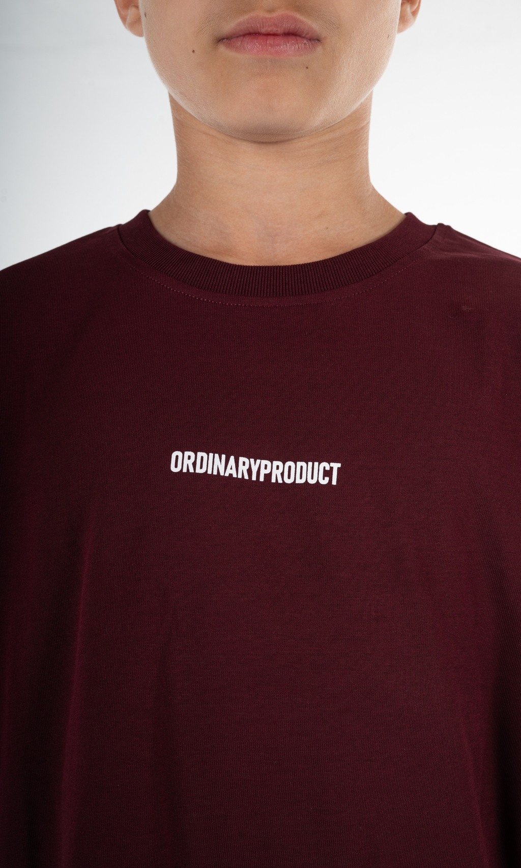 BURGUNDY KIDS T-SHIRT