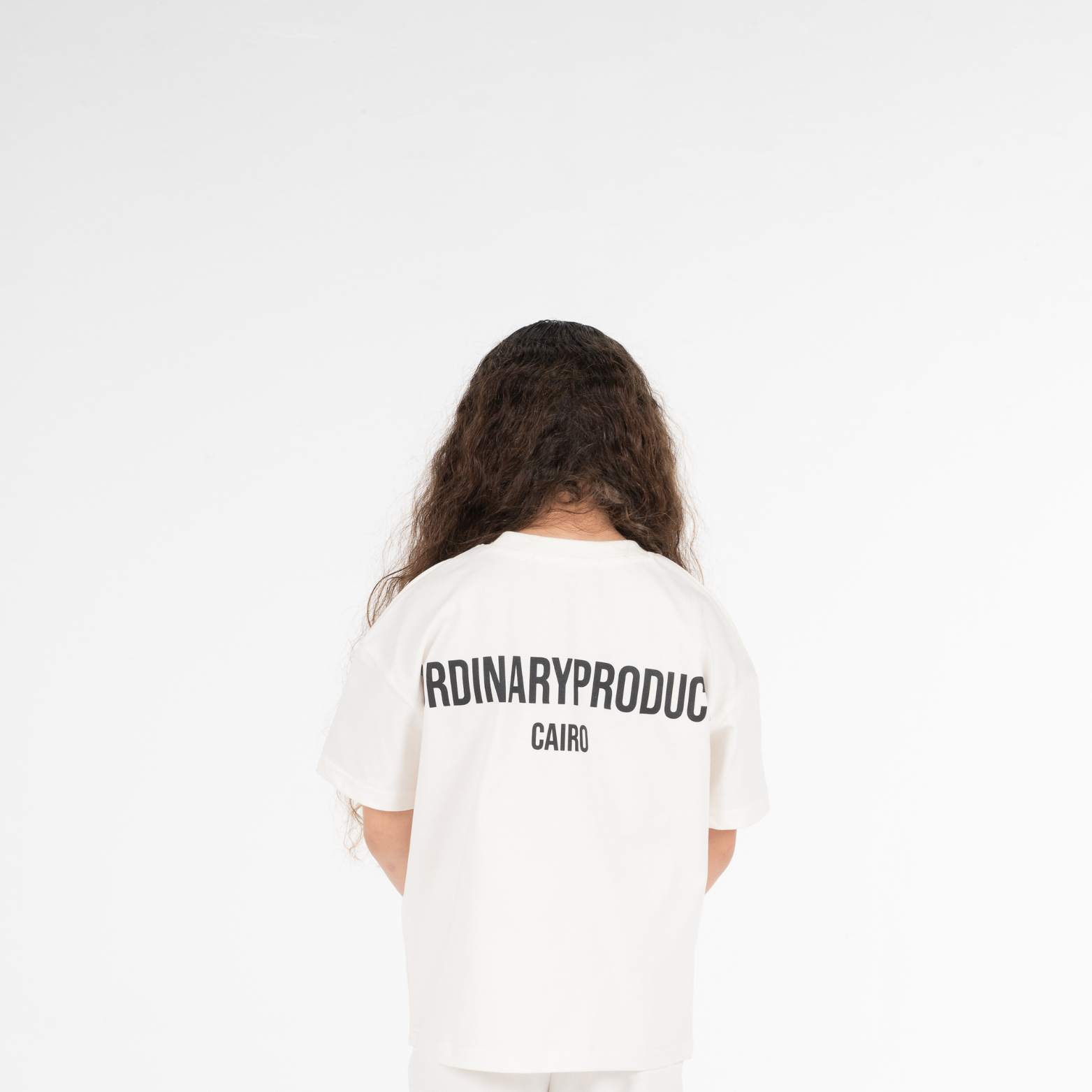 WHITE CAIRO KIDS T-SHIRT