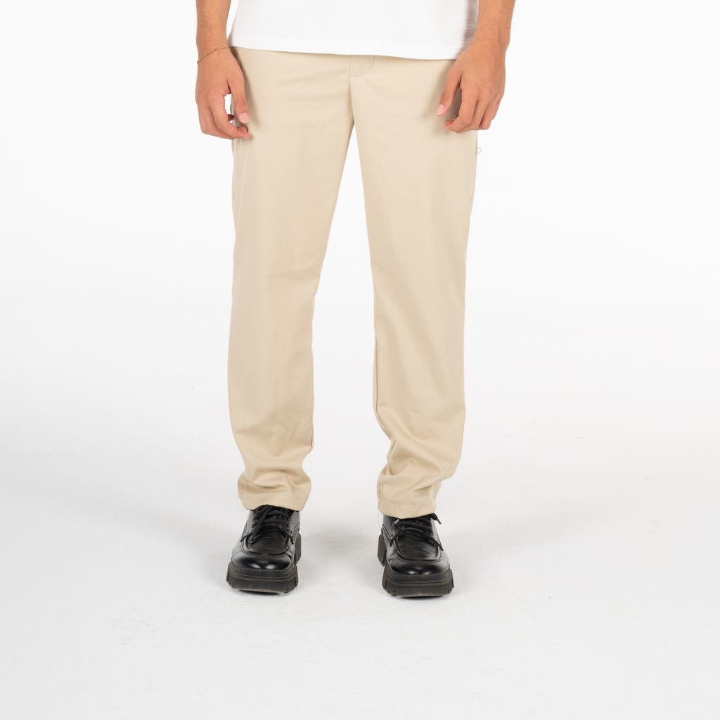 BEIGE TAILORED PANTS