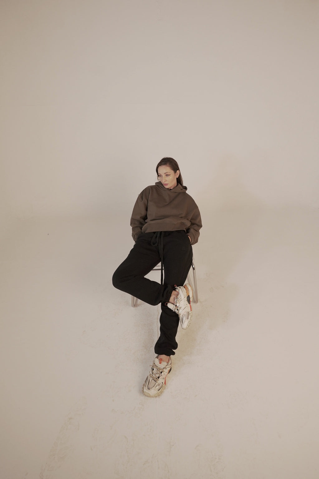 WALNUT NOT SO BASIC HOODIE