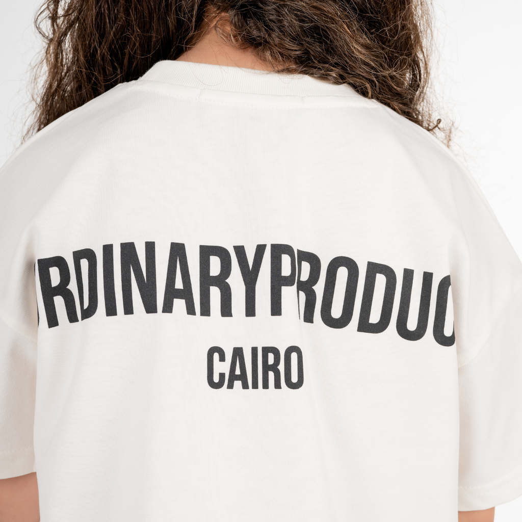 WHITE CAIRO KIDS T-SHIRT