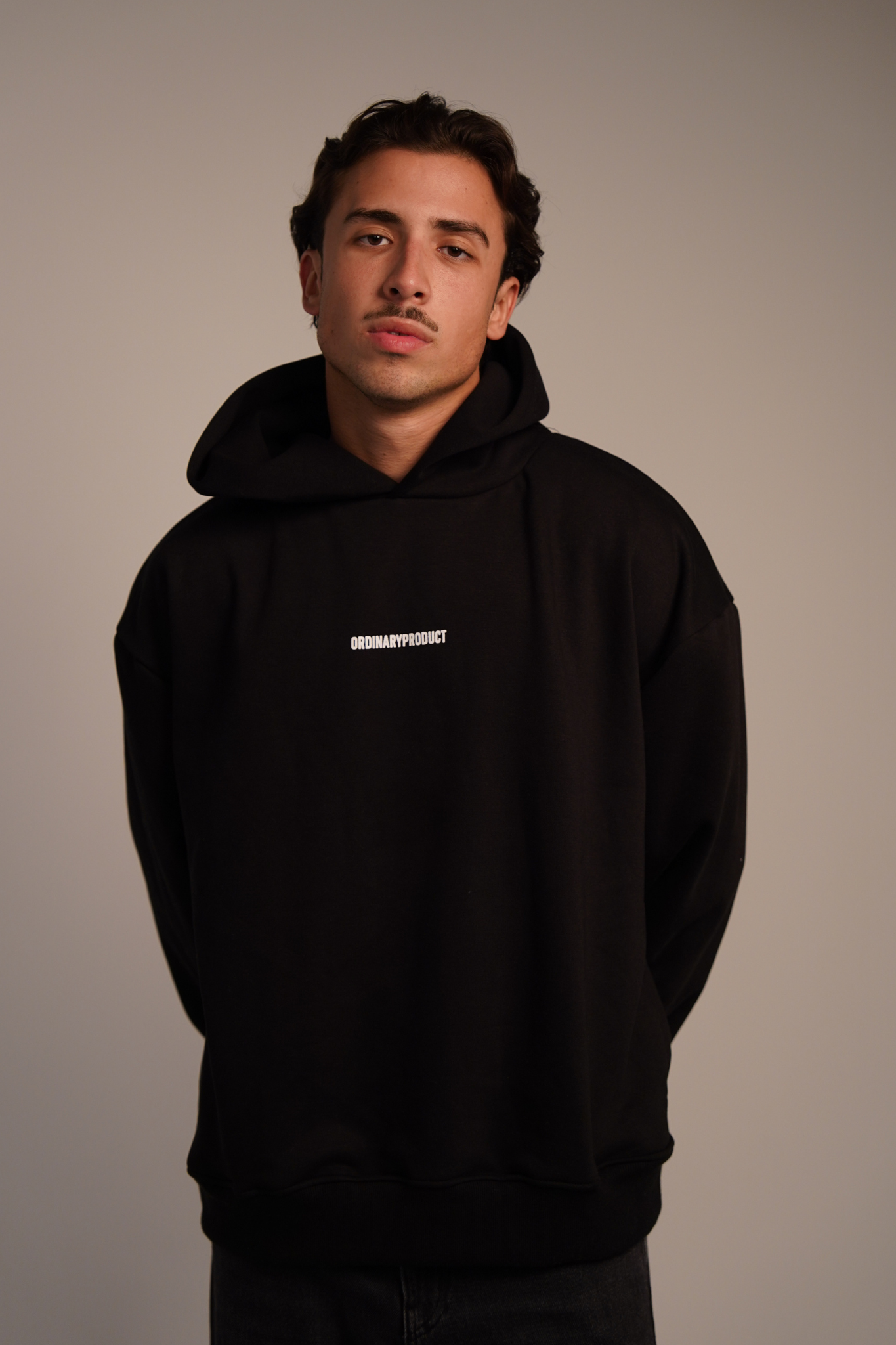 BLACK HOODIE NSO