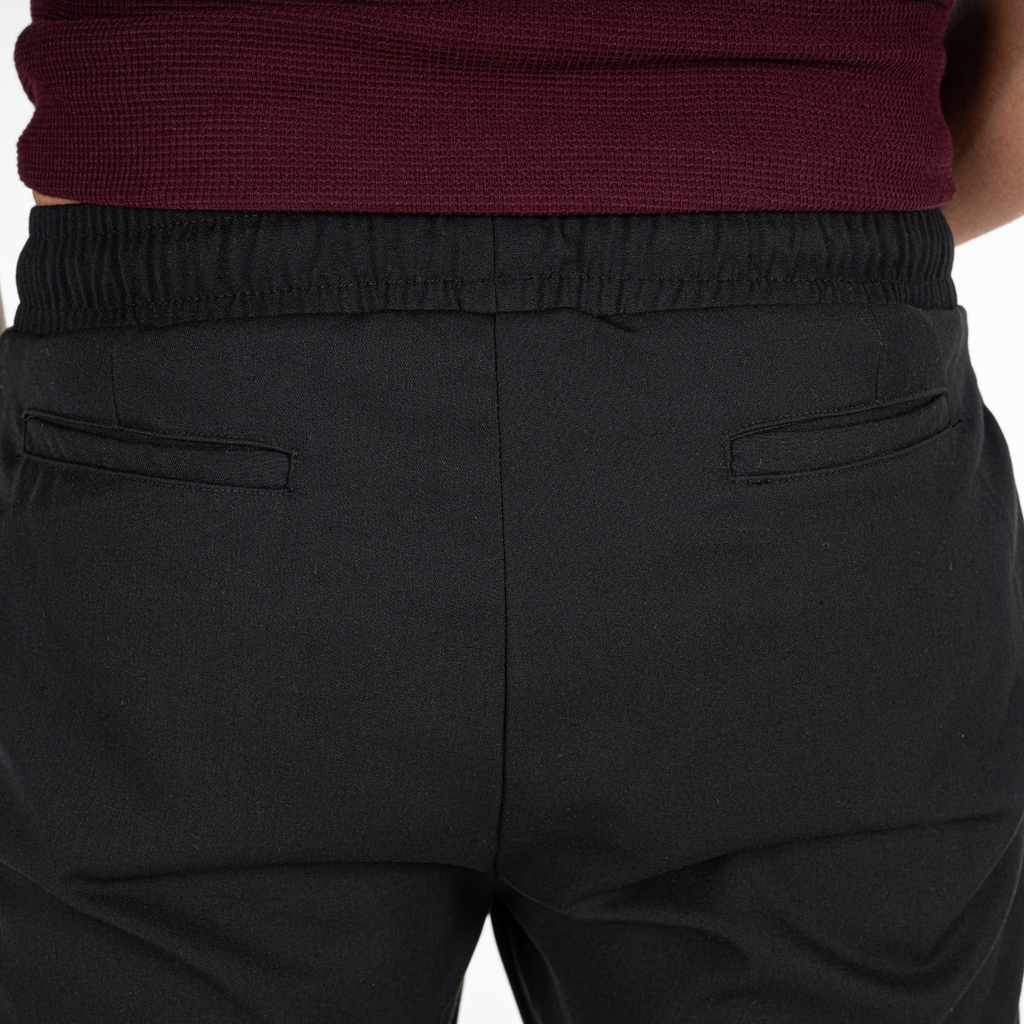 BLACK TAILORED PANTS