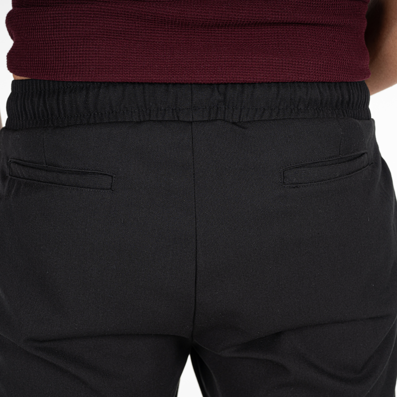 BLACK TAILORED PANTS