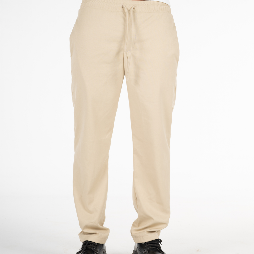 BEIGE TAILORED PANTS