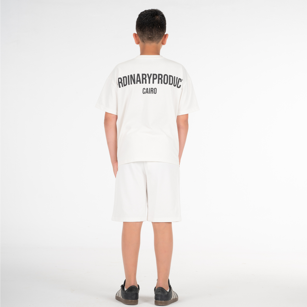 WHITE CAIRO KIDS T-SHIRT