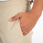 BEIGE TAILORED PANTS