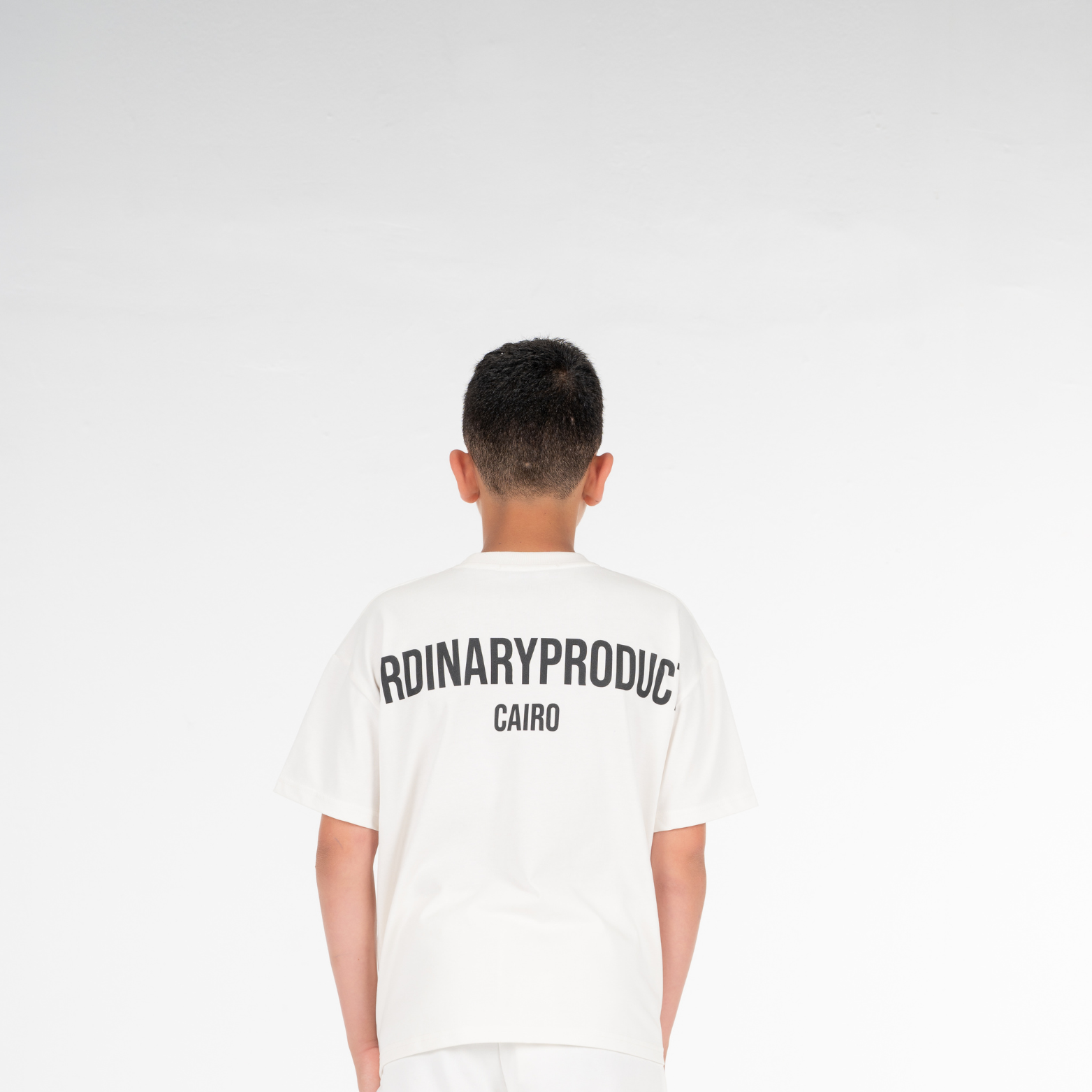 WHITE CAIRO KIDS T-SHIRT
