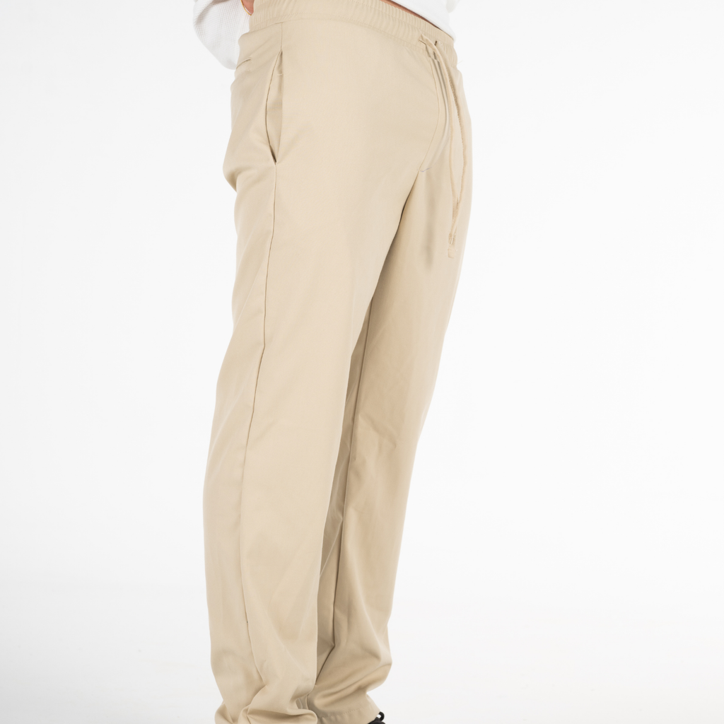 BEIGE TAILORED PANTS