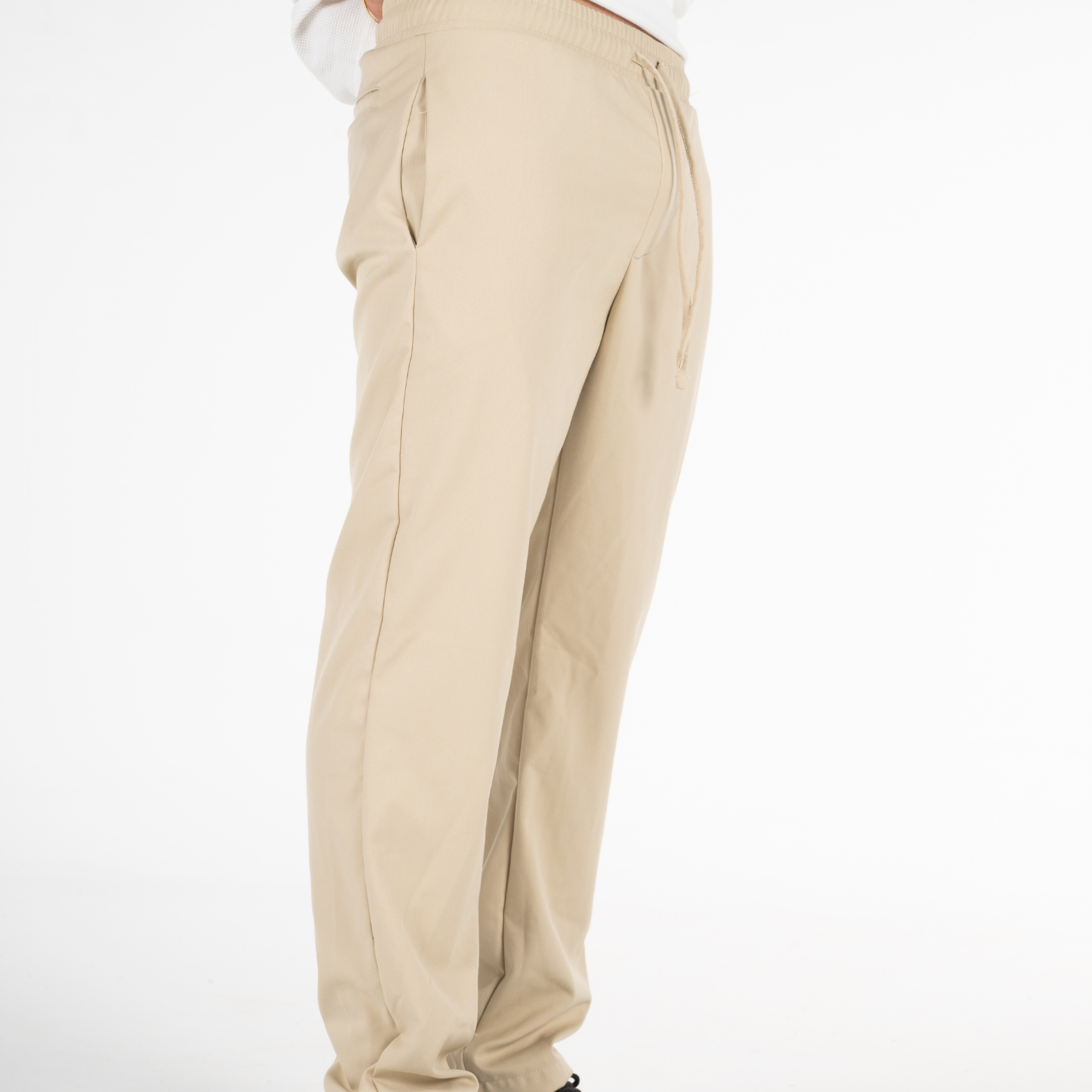 BEIGE TAILORED PANTS