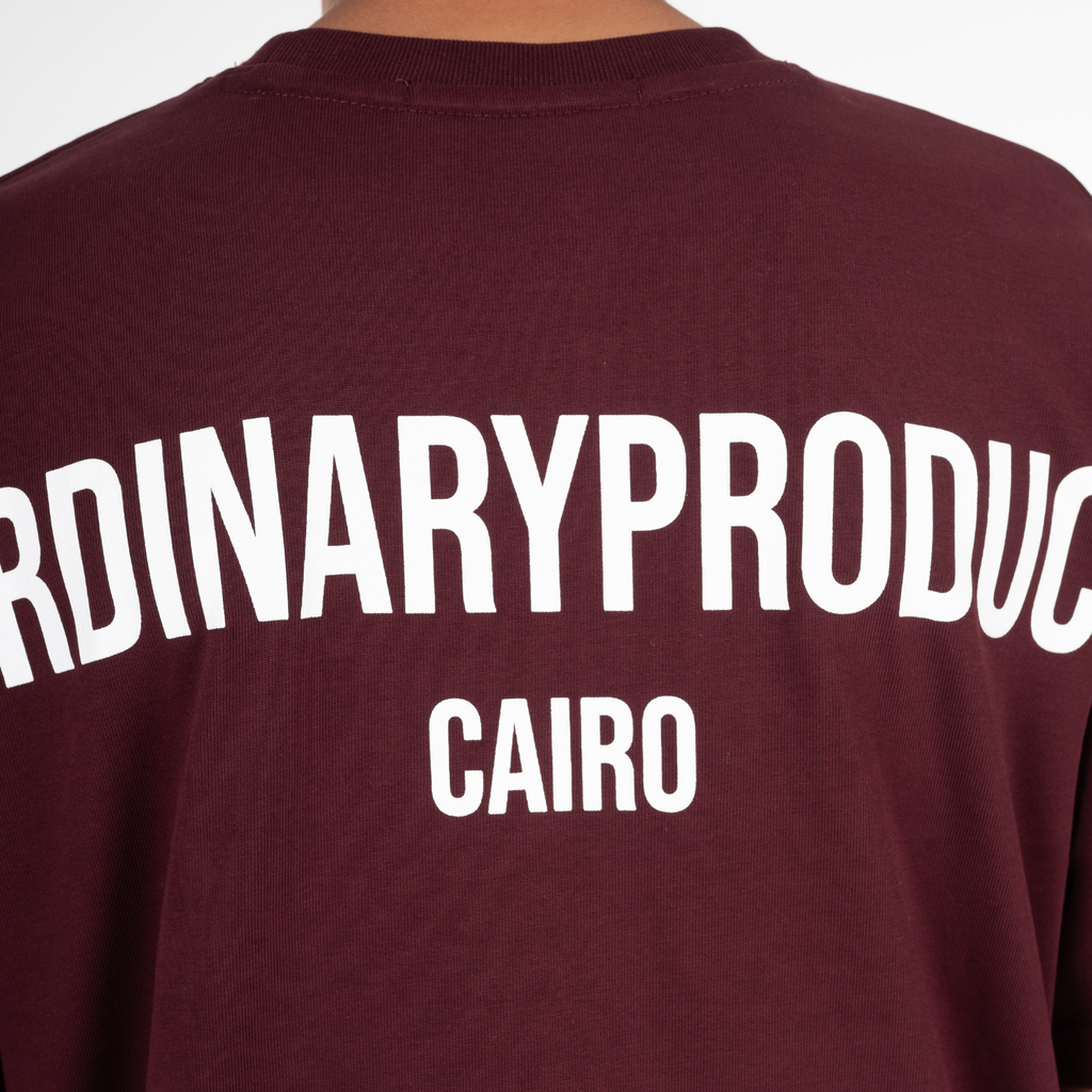 BURGUNDY CAIRO KIDS T-SHIRT