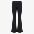 BLACK FLARED YOGA PANTS