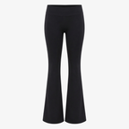 BLACK FLARED YOGA PANTS