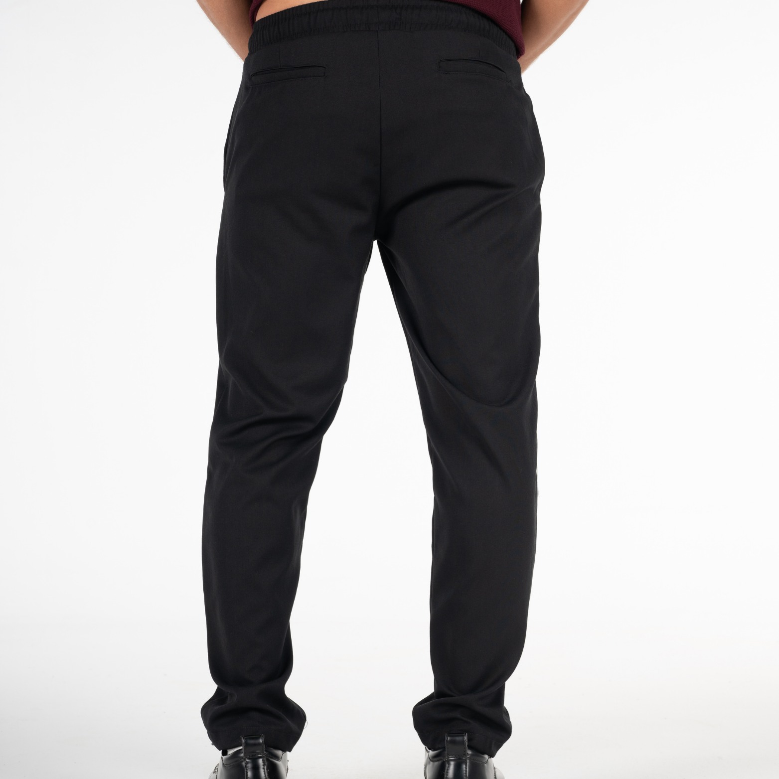 BLACK TAILORED PANTS