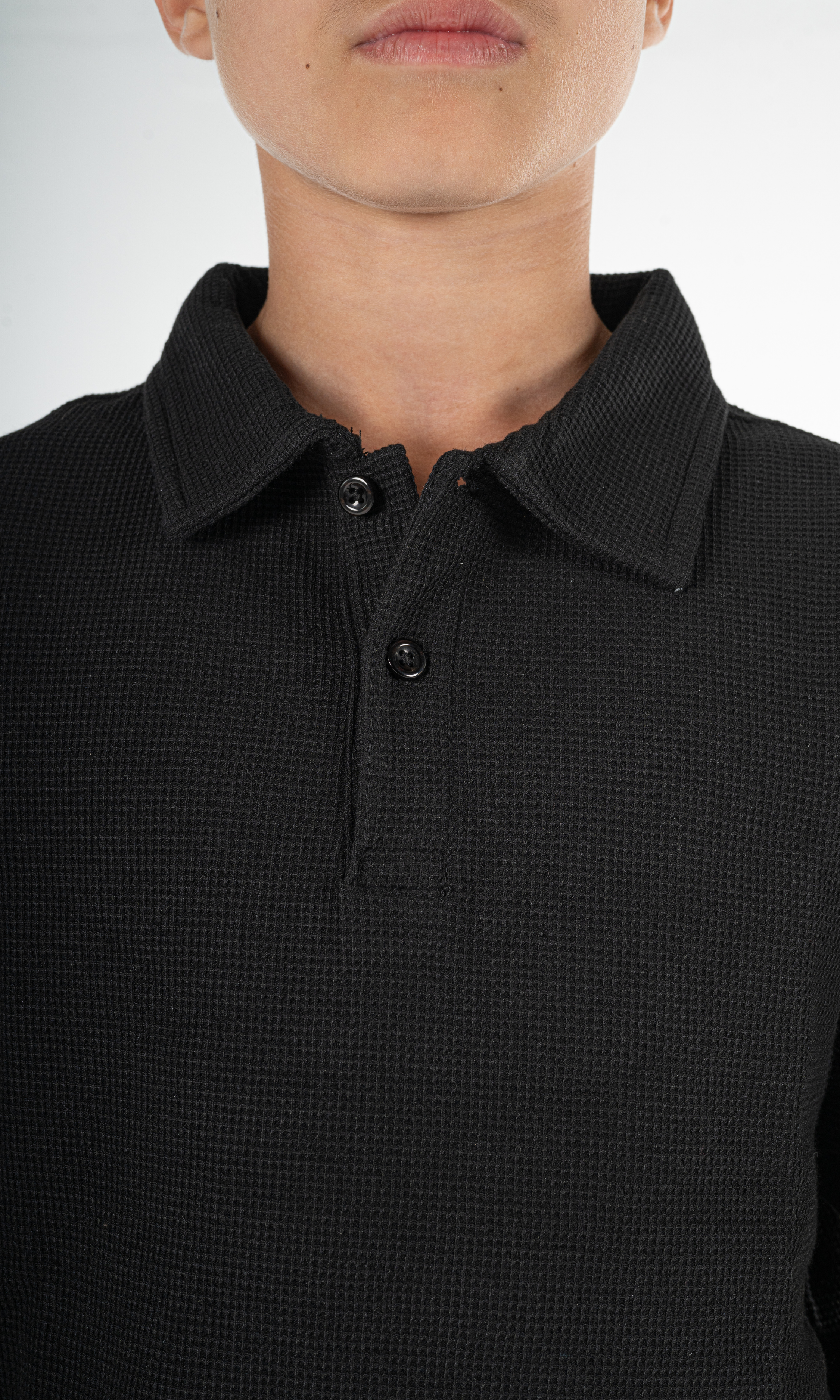 BLACK KIDS POLO