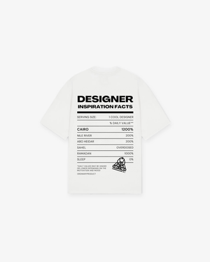 WHITE T-SHIRT DESIGNER INSPO