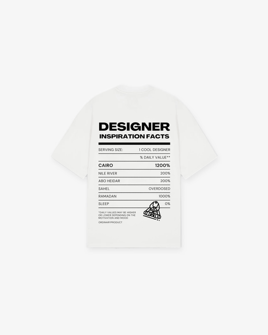 WHITE T-SHIRT DESIGNER INSPO