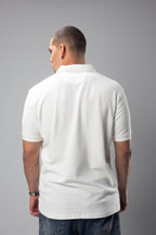 WHITE CASUAL COLLAR