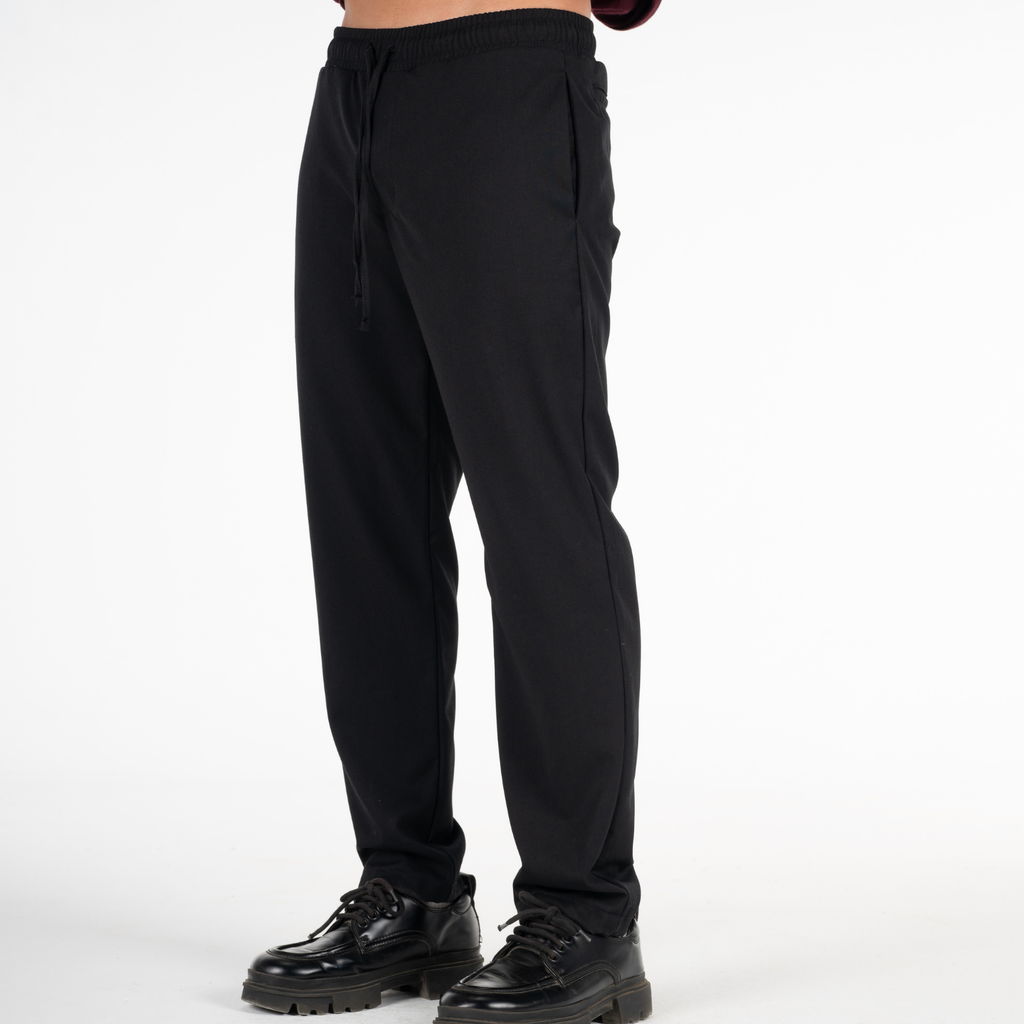 BLACK TAILORED PANTS