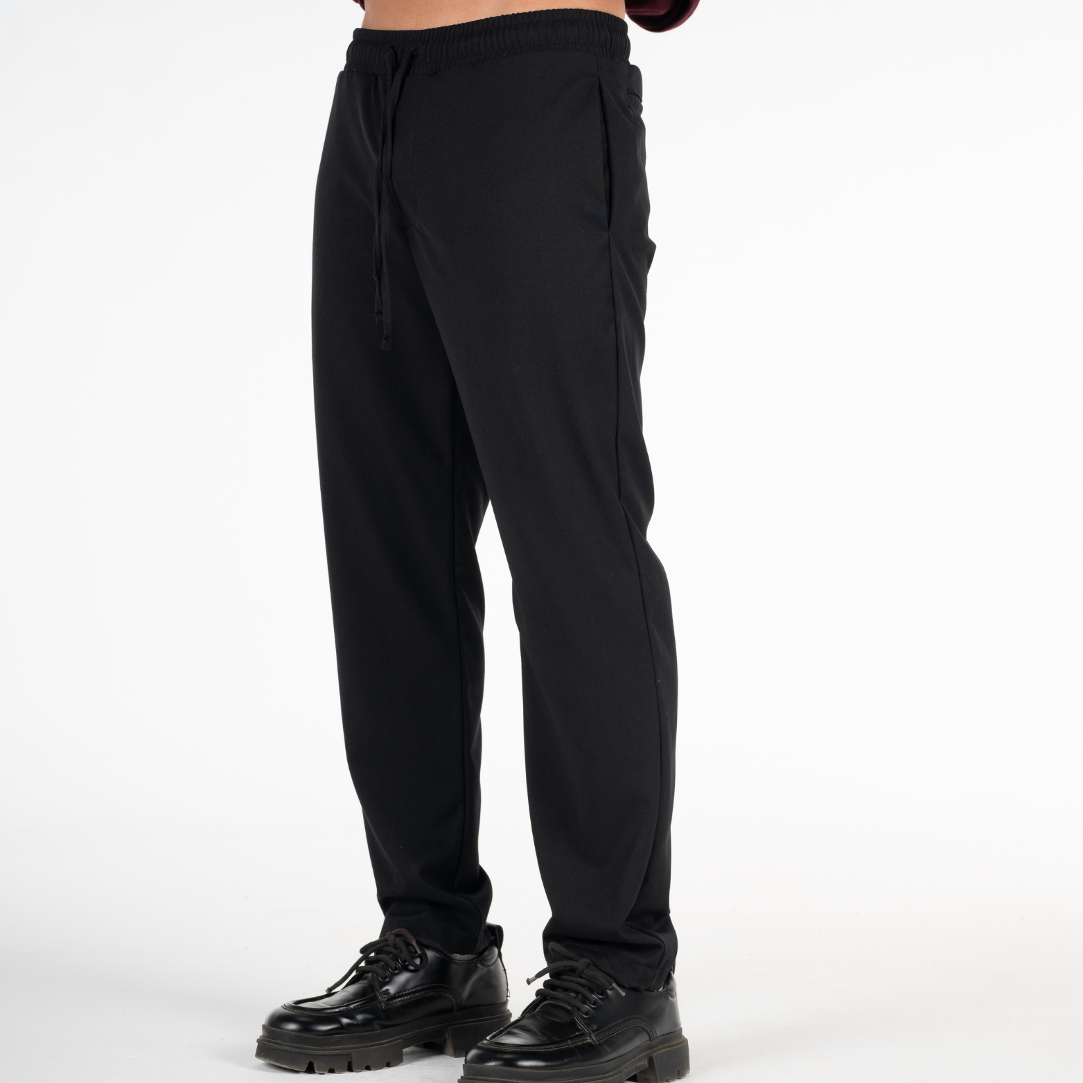 BLACK TAILORED PANTS