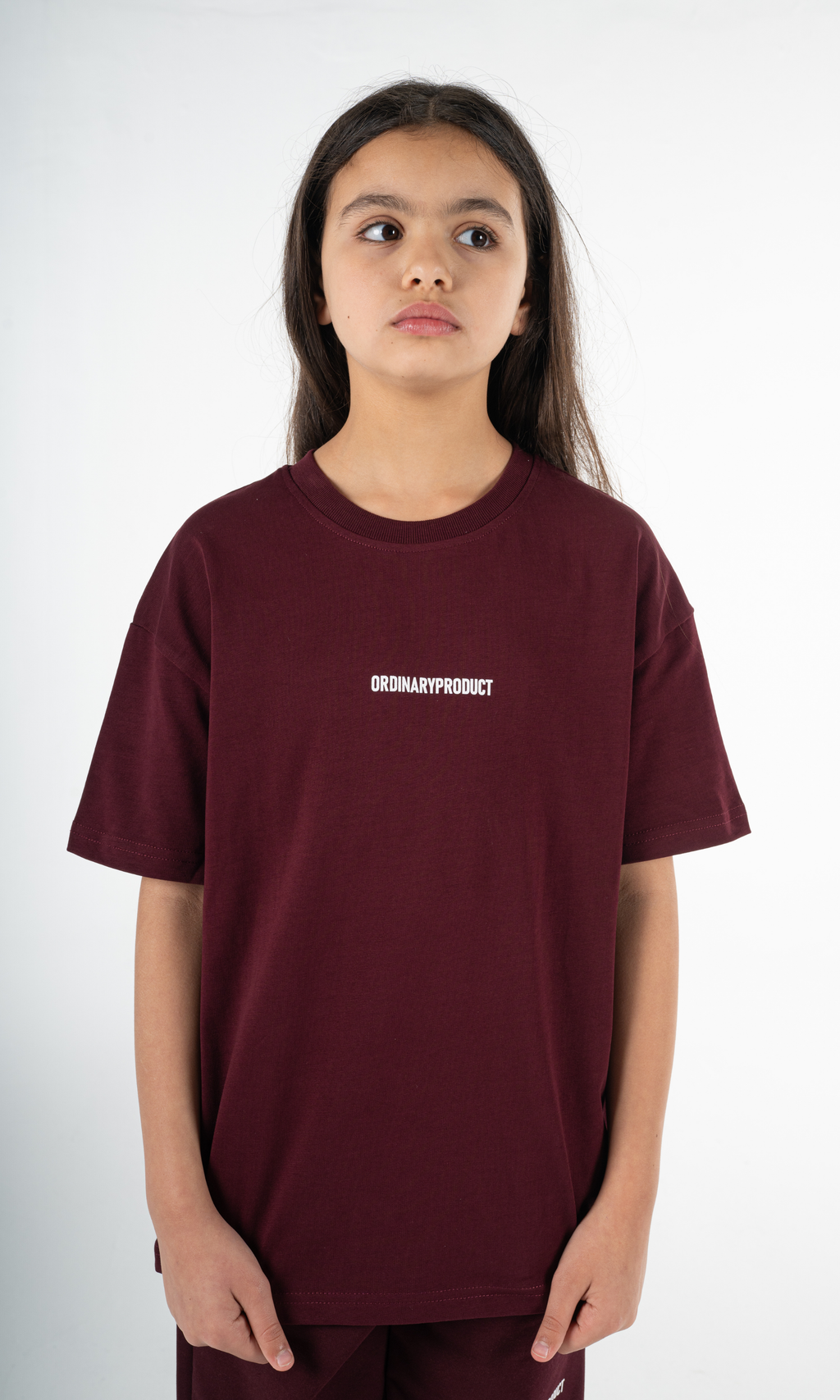 BURGUNDY KIDS T-SHIRT