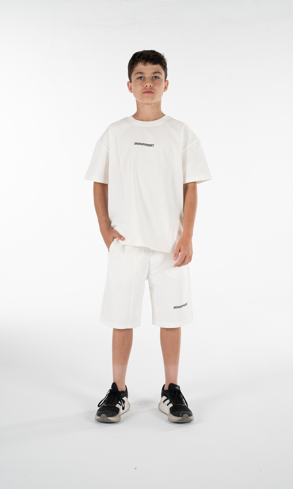 WHITE KIDS T-SHIRT