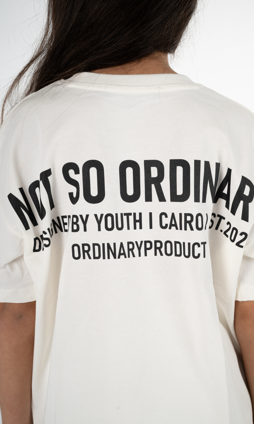 WHITE KIDS T-SHIRT