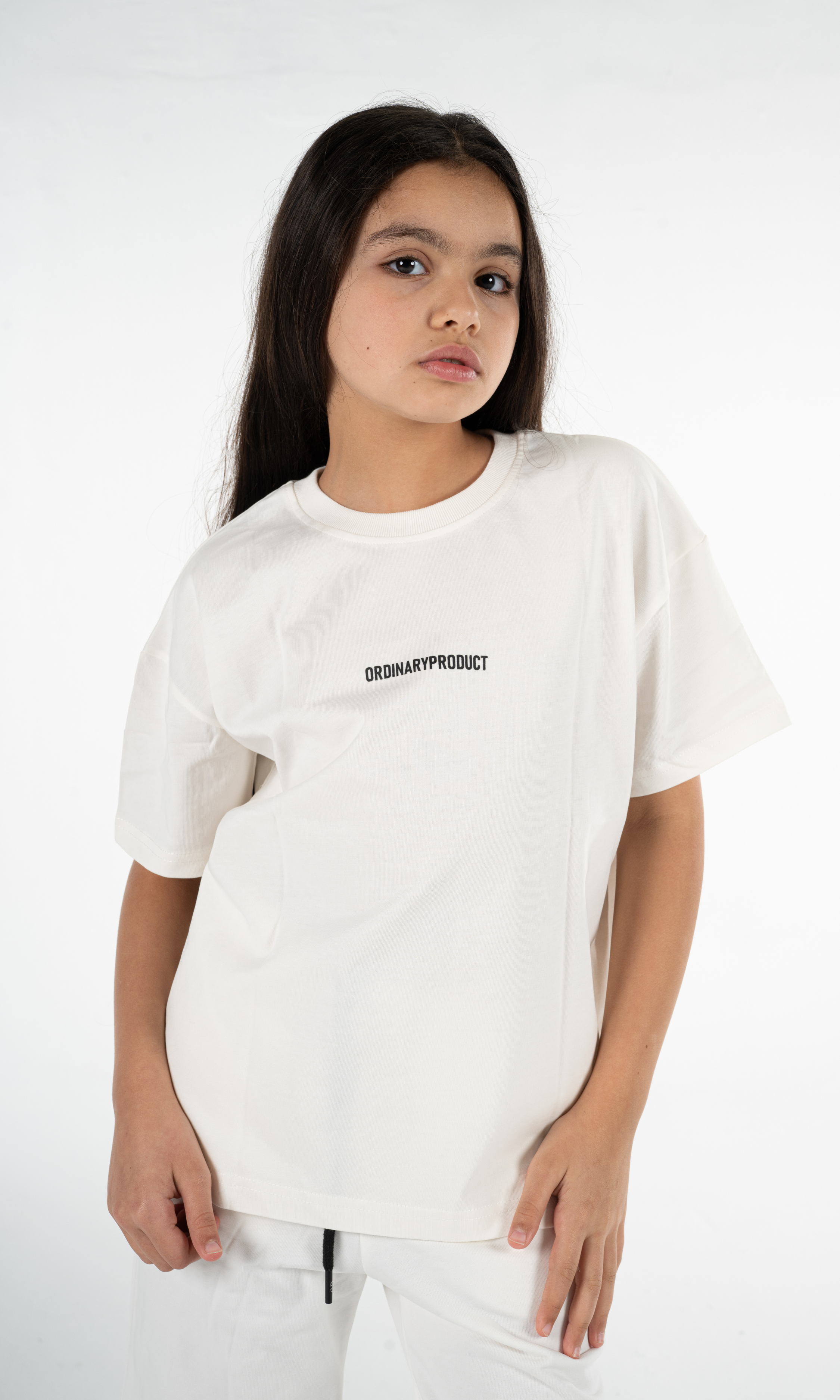 WHITE KIDS T-SHIRT
