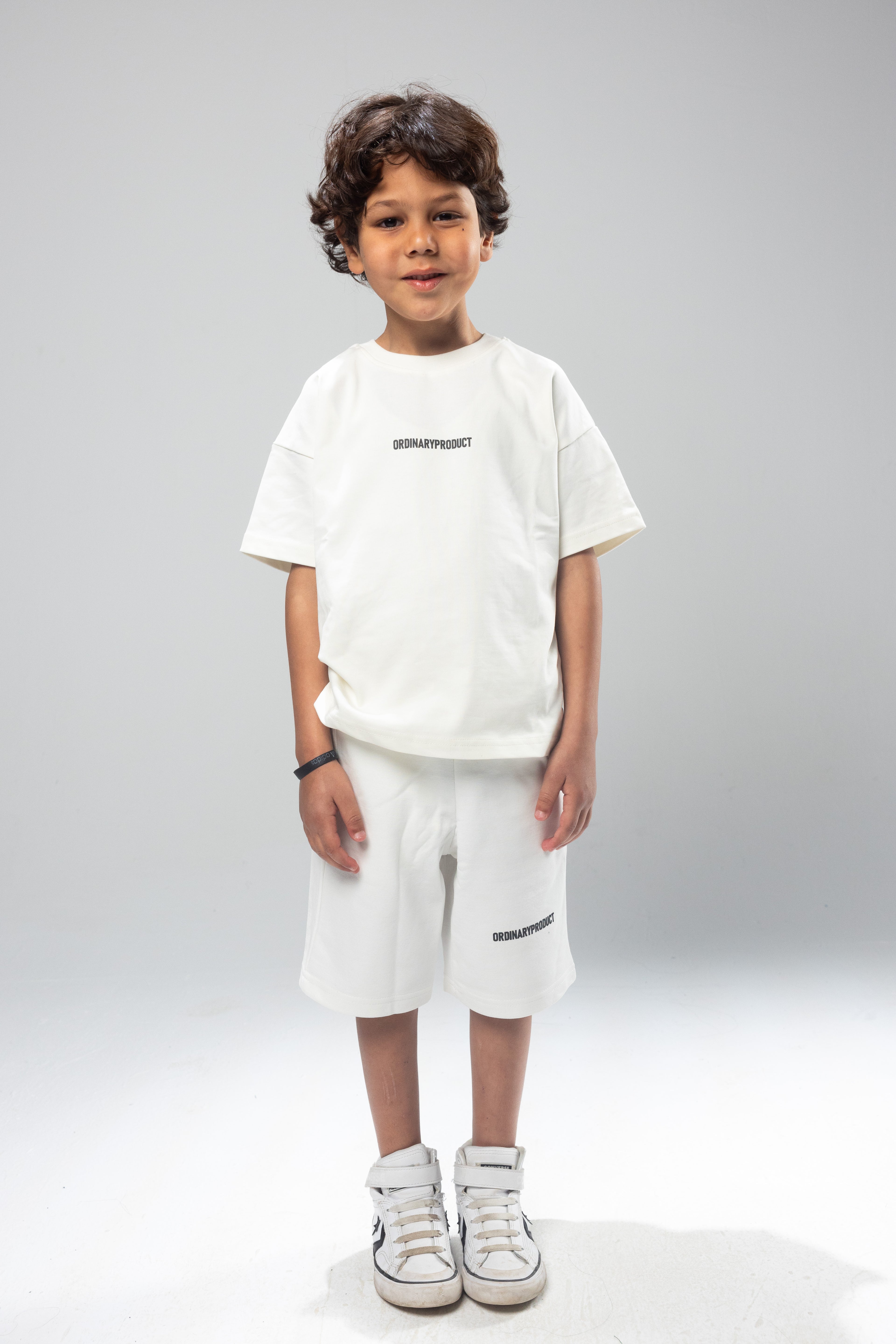 WHITE KIDS T-SHIRT