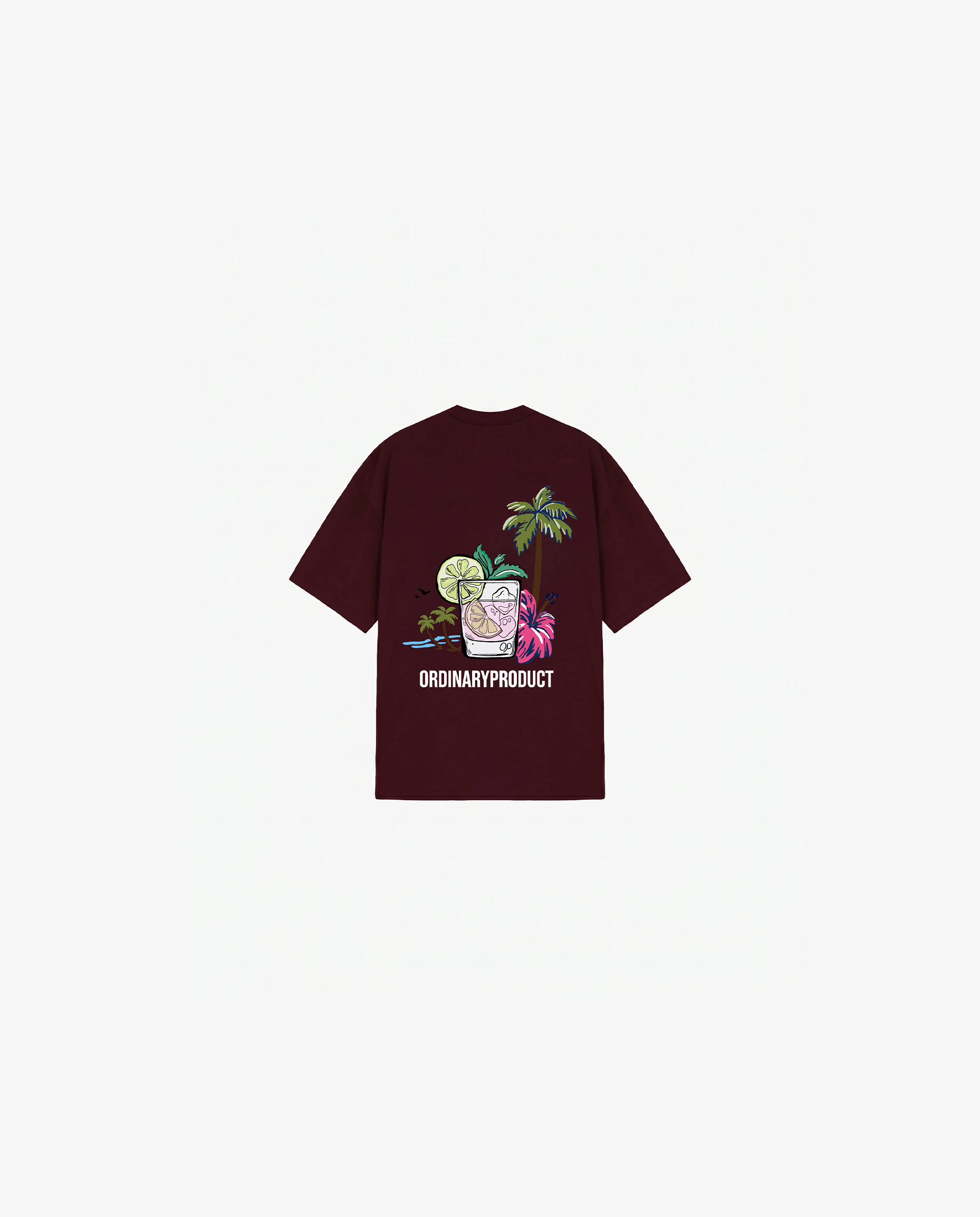 BURGUNDY KIDS T-SHIRT LEMONADE