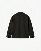 BLACK TIMELESS OVERSHIRT