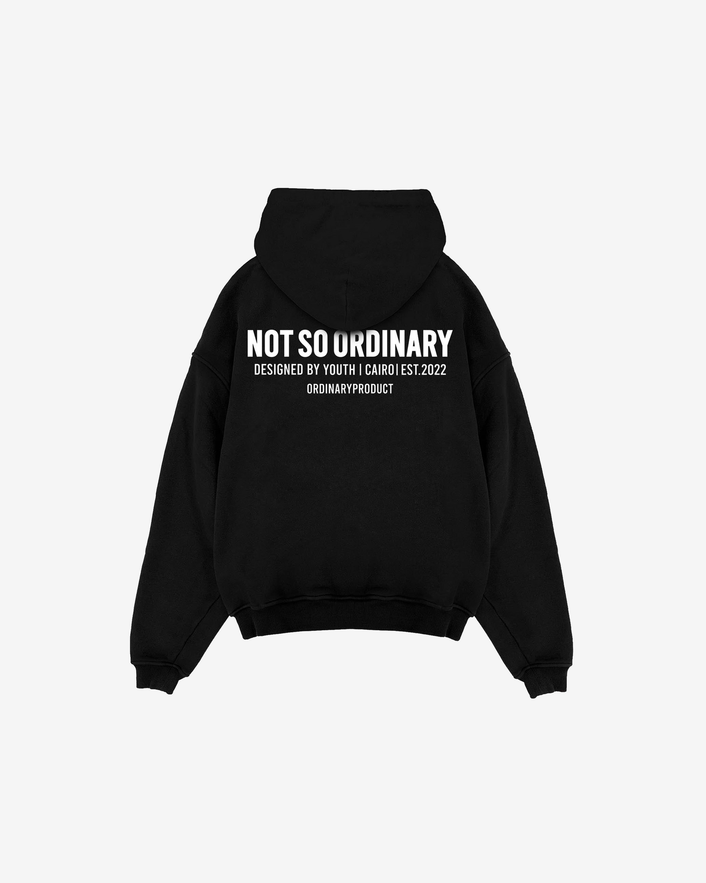 BLACK HOODIE NSO