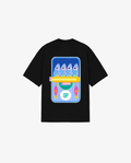 BLACK T-SHIRT FISHING CLUB