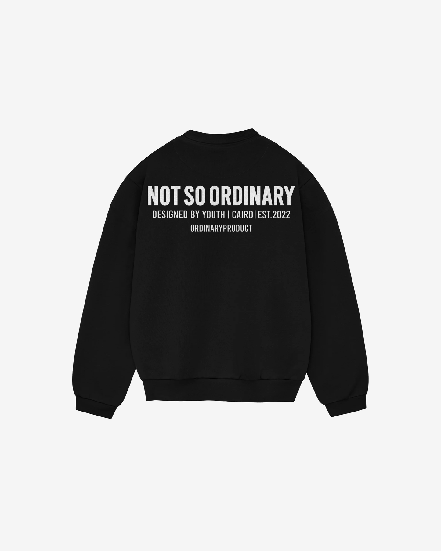 BLACK CREWNECK NSO