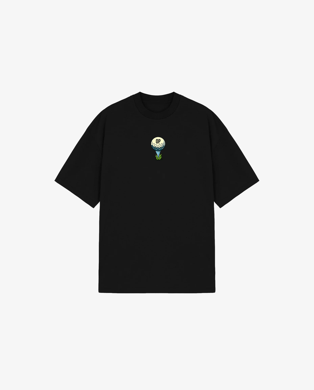 BLACK T-SHIRT GOLF CLUB