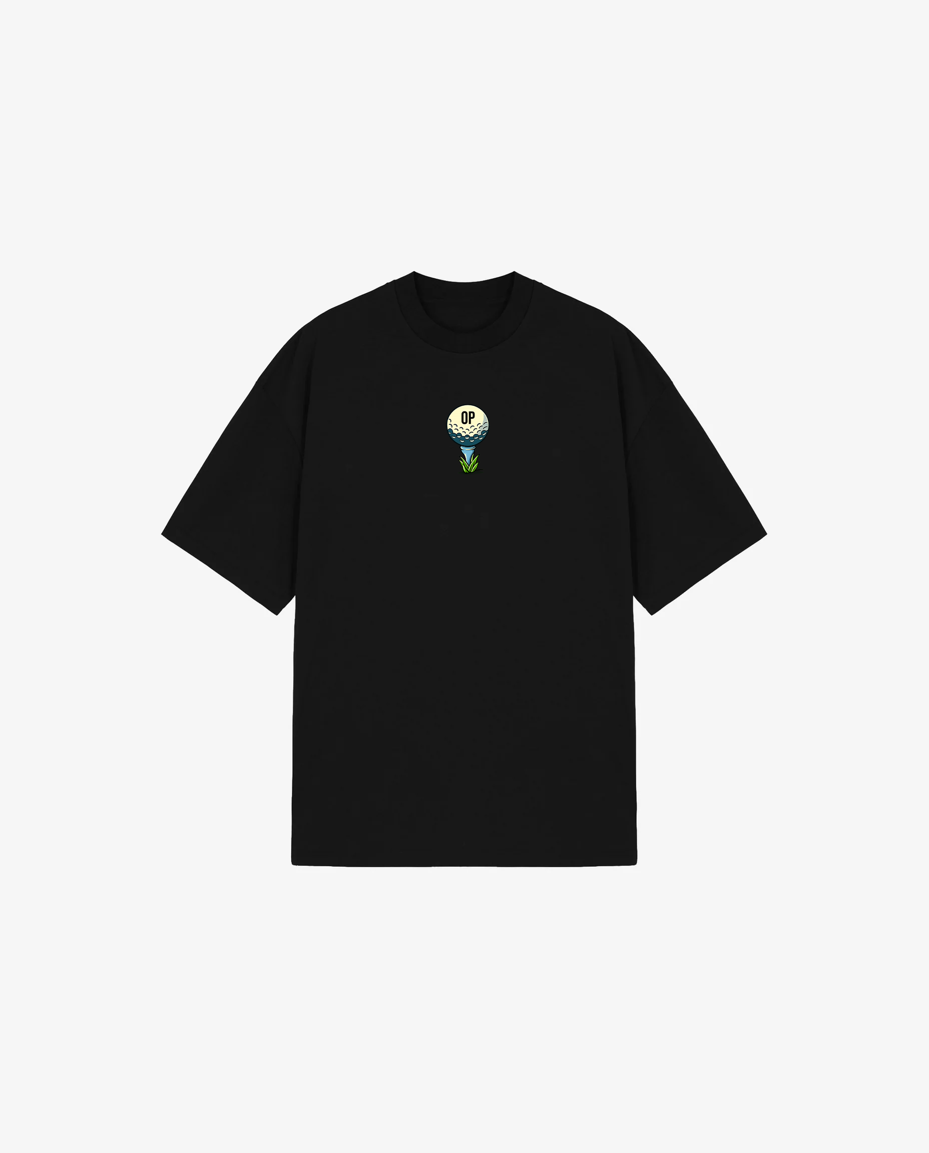 BLACK T-SHIRT GOLF CLUB