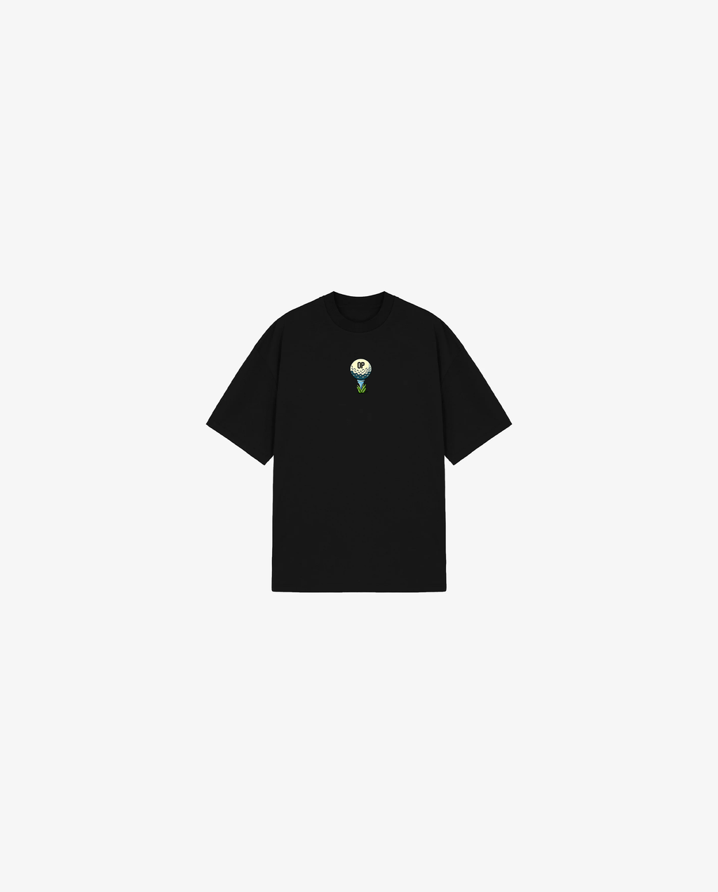 BLACK KIDS T-SHIRT GOLF CLUB